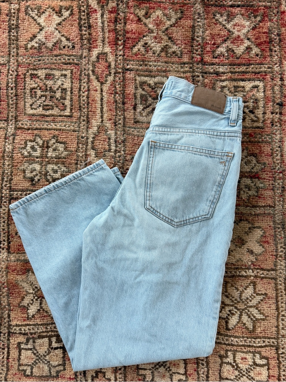 Madewell The Perfect Vintage Wide Leg Crop Jeans | size 24 - Picture 3 of 7